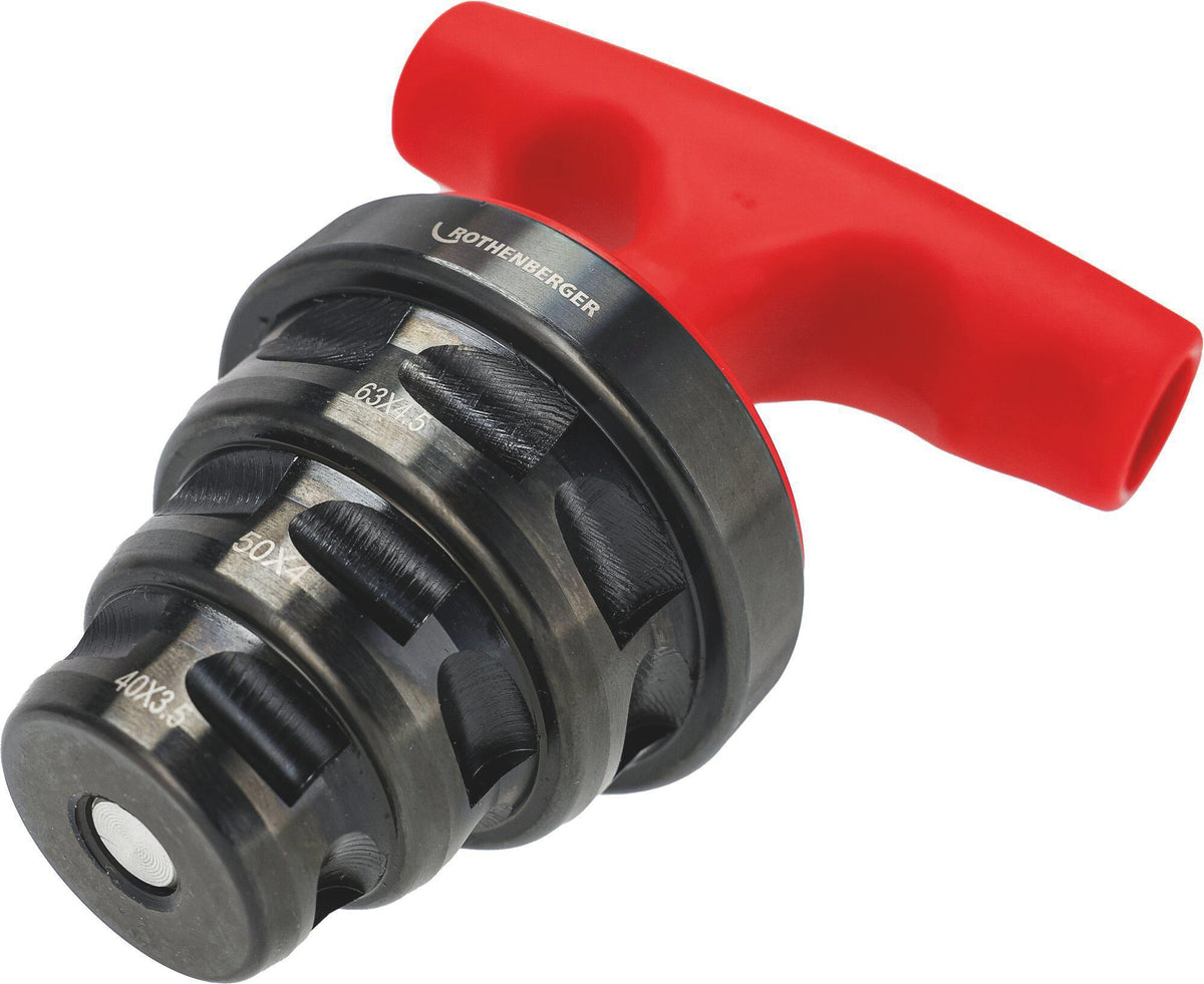 ROTHENBERGER ROCALIBER L Kalibrierwerkzeug 40-63 mm mit RO-Ratchet – Kalibrieren & Entgraten