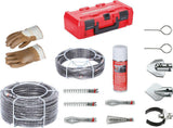 ROTHENBERGER Spirale DuraFlex SMK 2,3 m, 16 mm – Rohrreinigungsspirale für 50–100 mm Rohre