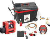 ROTHENBERGER ROCADDY 120 R32 Kälte/Klima-Komplettset – Digitalwaage, Vakuumpumpe, Monteurhilfe