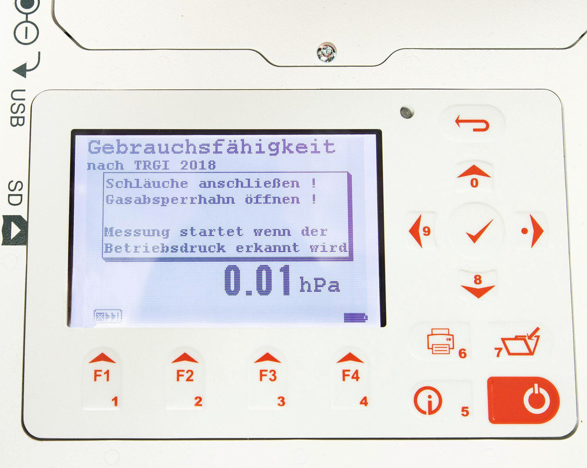 ROTHENBERGER ROTEST GW Professional Druck-/Leckmengenmessgerät bis 20 bar