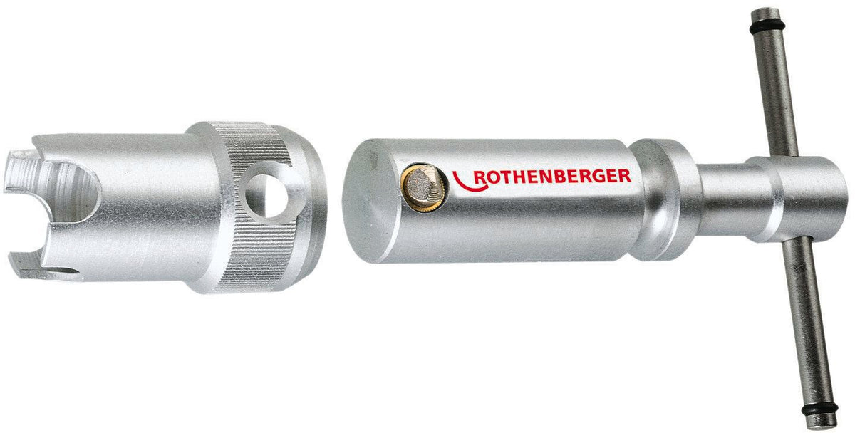 ROTHENBERGER Adapter RO-QUICK L.75mm – Drehfester Ventileinschraubwerkzeug-Adapter