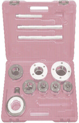 ROTHENBERGER Schneidkluppenset SUPER CUT 3/8–1 1/4 Zoll mit Ratschenhebel und Kunststoffkoffer