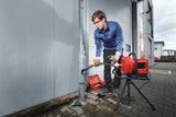 ROTHENBERGER Akku-Rohrreinigungsmaschine RODRUM VarioClean CAS für Rohr-Ø 40-100 mm, 18 V, 8 Ah