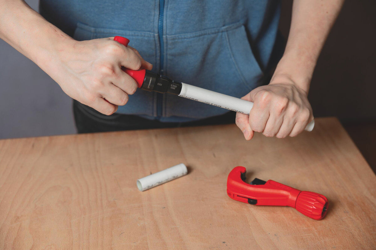 ROTHENBERGER ROCALIBER L Kalibrierwerkzeug 40-63 mm mit RO-Ratchet – Kalibrieren & Entgraten