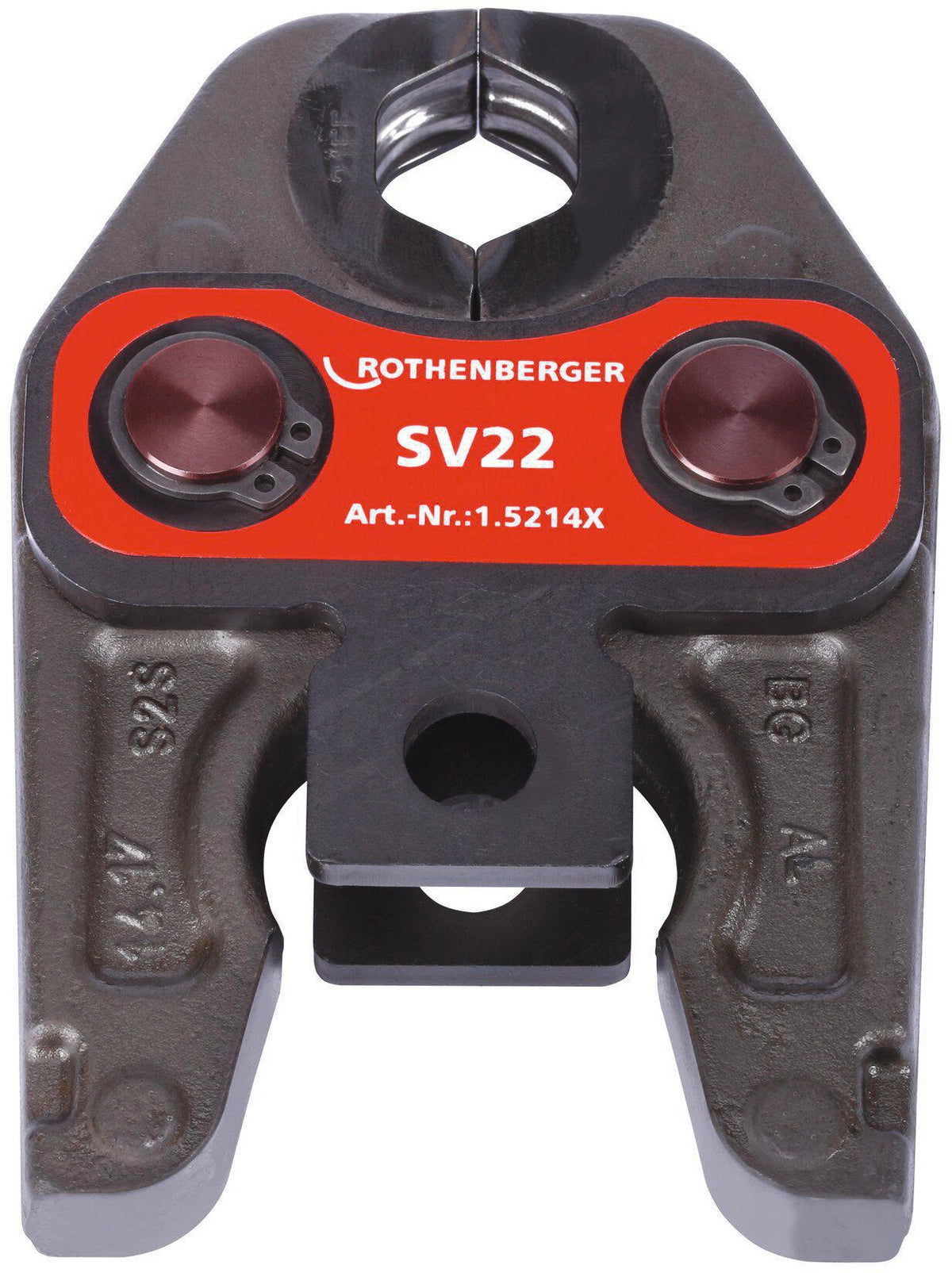 ROTHENBERGER Pressbacke Vario-Press SV 32-34 kN NW 15 mm aus Spezialstahl