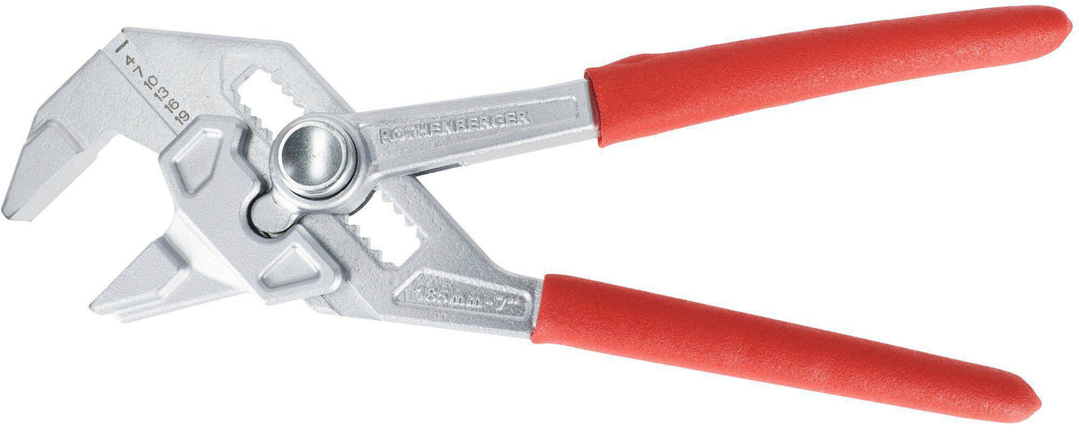 ROTHENBERGER ROFAST Zangenschlüssel 185 mm, Spannweite 0-40 mm, 1K-Griff, inkl. Schonbacken