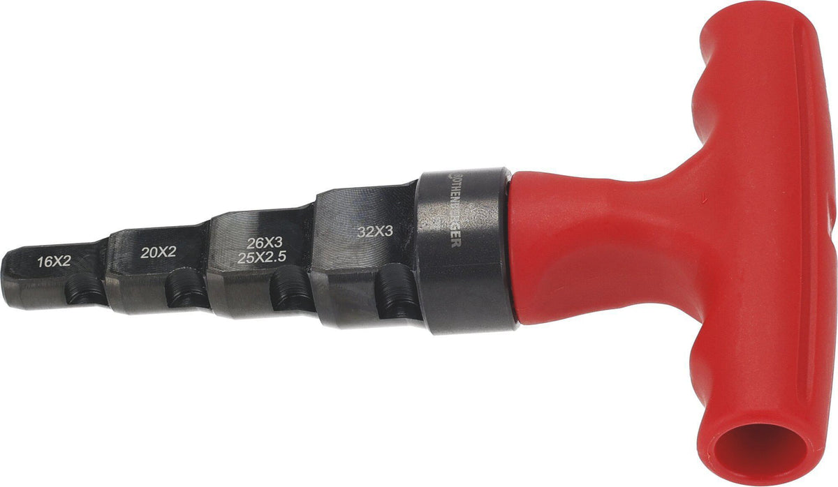 ROTHENBERGER ROCALIBER L Kalibrierwerkzeug 40-63 mm mit RO-Ratchet – Kalibrieren & Entgraten