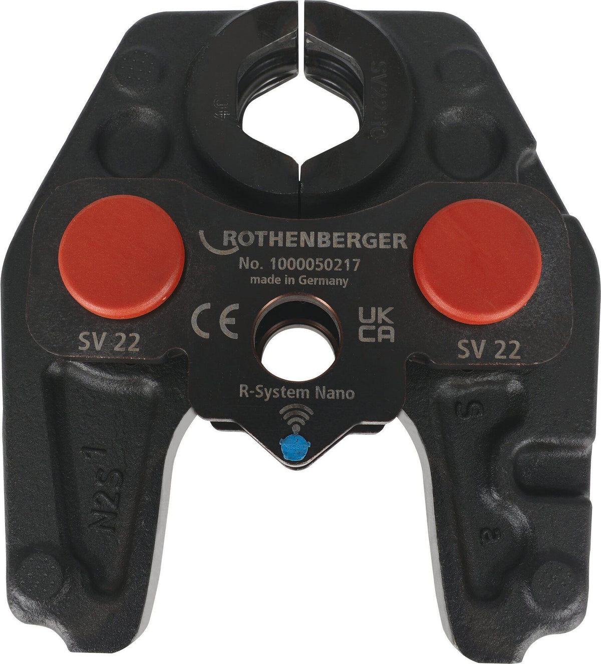 ROTHENBERGER Pressbacke ROMAX NANO iJAW 32 kN NW 15mm Typ SV aus Spezialstahl
