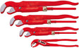 ROTHENBERGER Eckrohrzangenset Profi-Set 4 – 4-teilig für Rohre 1, 1.1/2, 2 und 10 Zoll