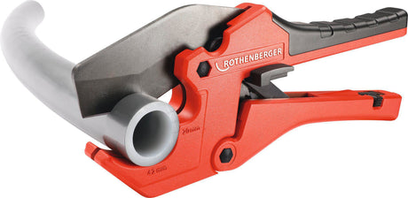ROTHENBERGER ROCUT® 42 TWIN CUT Kunststoffschere für PE/PEX/PB/PVC/PPR Rohre bis 42 mm