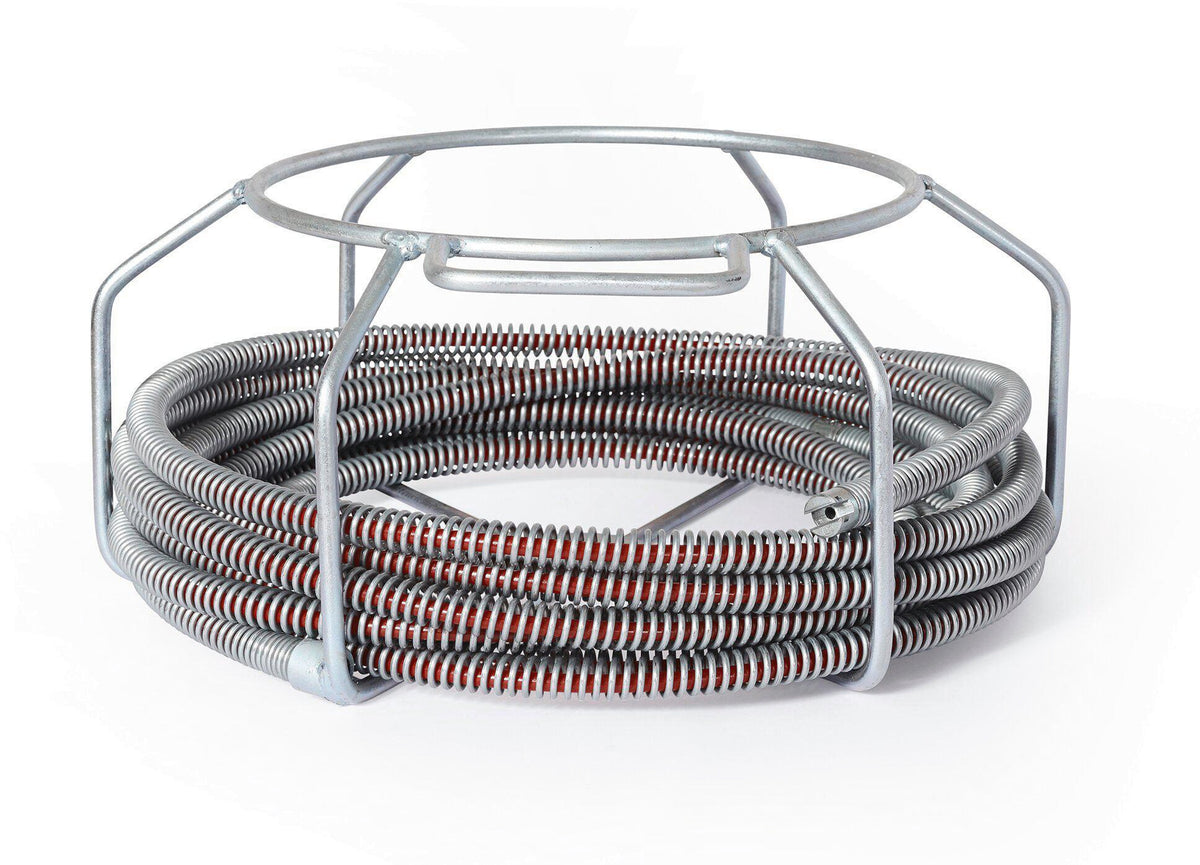 ROTHENBERGER Spirale DuraFlex SMK 2,3 m, 16 mm – Rohrreinigungsspirale für 50–100 mm Rohre