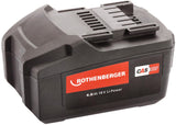 Rothenberger CAS 18 V 2,0 Ah Li-Power Akku – Kompatibel mit AMPShare & Bosch Professional
