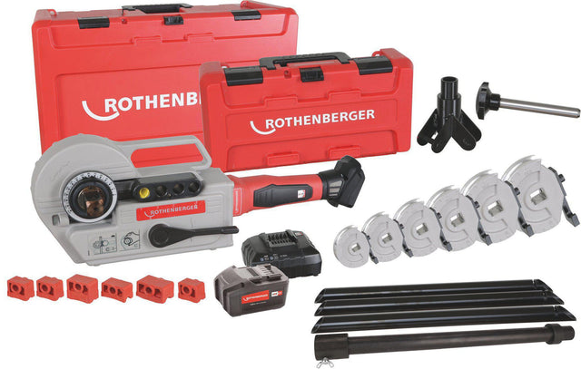 ROTHENBERGER Akku-Rohrbiegegeräteset ROBEND® 4000 E 12-28 mm Typ CAS
