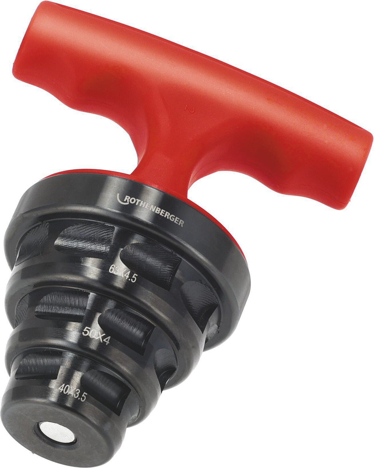 ROTHENBERGER ROCALIBER L Kalibrierwerkzeug 40-63 mm mit RO-Ratchet – Kalibrieren & Entgraten