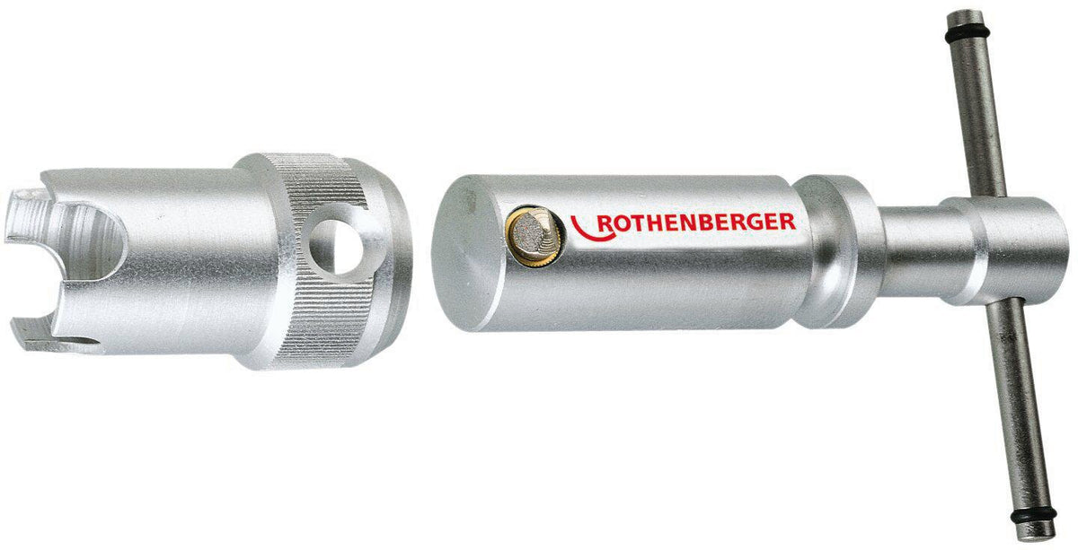 ROTHENBERGER Adapter RO-QUICK L.75mm – Drehfester Ventileinschraubwerkzeug-Adapter