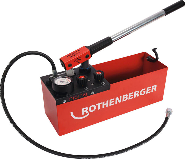 ROTHENBERGER Prüfpumpe RP 50 digital 0-30 bar R 1/2″ mit DURAMANT Beschichtung