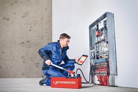 ROTHENBERGER Prüfpumpe RP 50 digital 0-30 bar R 1/2″ mit DURAMANT Beschichtung
