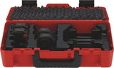 ROTHENBERGER Pressring-Set NW 15-18-22-28 mm Typ SV – DURA LAZR TEC für Kupfer, Stahl, Edelstahl