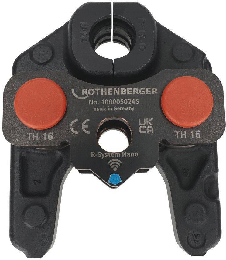 ROTHENBERGER Pressbacke ROMAX NANO iJAW 32 kN NW 15mm Typ SV aus Spezialstahl
