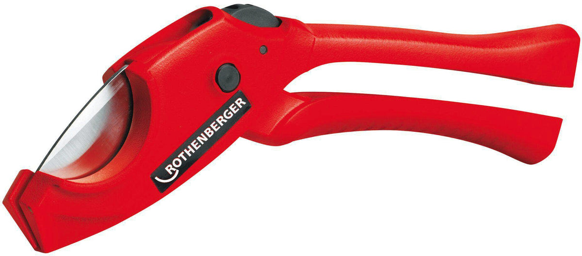 ROTHENBERGER ROCUT® TC 63 Professional Kunststoffschere für PP/PE/PB/PEX/PVDF Rohre 0-63 mm