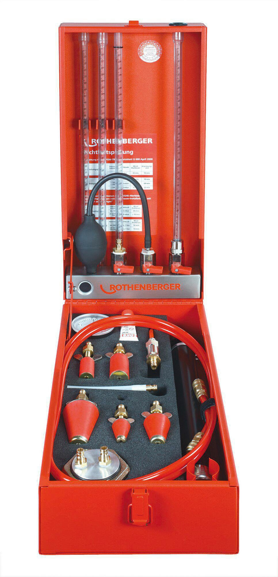 ROTHENBERGER ROTEST GW 150/4 Gas- und Wasserleitungsprüfgerät 18-42 mm