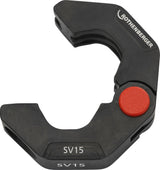 ROTHENBERGER Pressring SV 15 NW 15 mm – DURA LAZR TEC für Kupfer, Stahl und Edelstahl