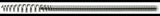 ROTHENBERGER Rohrreinigungswelle 7,5 m mit Keulenkopf, Ø 8 mm, Drahtstärke 2 mm