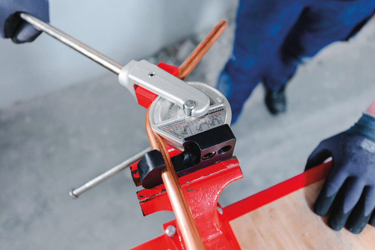 ROTHENBERGER Handbieger ROBEND® H+W Plus – Kaltbiegen bis 180° für Rohre 12–22 mm, 7-teilig