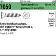 SEKO Blechschraube ISO 7050 4,8x110 mm Form C-Z Pozidriv