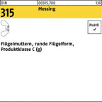 Ohne Oberflächenangabe / 3 mm / Messing