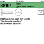 galvanisch verzinkt / 10 mm / 6 mm