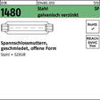 Spannschlossmutter DIN 1480 offen SP M10/125 von F. REYHER – Stahl, galvanisch verzinkt