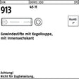 F. REYHER Gewindestift DIN 913 Kegelkuppe Innensechskant M5x4 45 H 1000 Stück