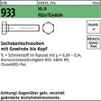 F. REYHER Sechskantschraube DIN 933 M24x100 10.9 – 10 Stück, zinklamellenbeschichtet