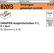 LINDAPTER Ausgleichsscheibe R 82013 GTW 40 P2 M10/10,0 Temperguss galvanisch verzinkt