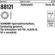 SCHNORR Sperrzahnscheibe R 88121 Form VS 5x9x1 mm Federstahl