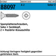 Seko-Z Spanplattenschrauben 3x12 mm A2 Pozidriv von REYHER – 1000 Stück