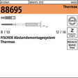 FISCHER Abstandsmontagesystem Thermax R 88695 M10 x 200 mm Stahl verzinkt 20 Stück