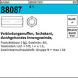 F. REYHER Sechskantverbindungsmuffe R 88087 M24x50 SW36 A1/1.4305