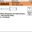 FLAKO Blindniete R 88406 3x4 mm Kupfer/Stahl verzinkt 500 Stück