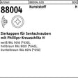 REYHER Zierkappe R 88004 für PH 2 x 12 / 3,5-5 – 1000 Stück, Kunststoff weiß