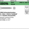 SPAX Universalschrauben kl. Senkkopf Pozidriv 3x10 mm YELLOX 1000 Stück
