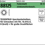 zinklamellenbesch. / 6 mm / 1000 Stk.