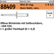 F. REYHER Blindniete R 88409 3,2x6 mm Aluminium/Stahl verzinkt