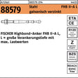 FISCHER Highbond-Anker FHB II-A L M20 x 210/150 Stahl galvanisch verzinkt