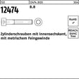F. REYHER Zylinderschraube ISO 12474 Innensechskant M10x1x50 mm 8.8