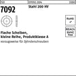F. REYHER Unterlegscheibe ISO 7092 Stahl 200 HV 2 mm – 5000 Stück