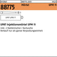 UPAT Injektionsmörtel UPM 11-300 R 88775 – 12 Stück Verbundmörtel