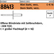 F. REYHER Blindniete R 88413 großer Flachkopf Stahl verzinkt 4,8x10,3 mm 250 Stück