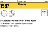 F. REYHER Sechskanthutmutter DIN 1587 M3 hohe Form